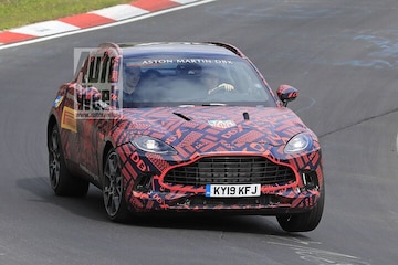 Aston Martin DBX Spyshots