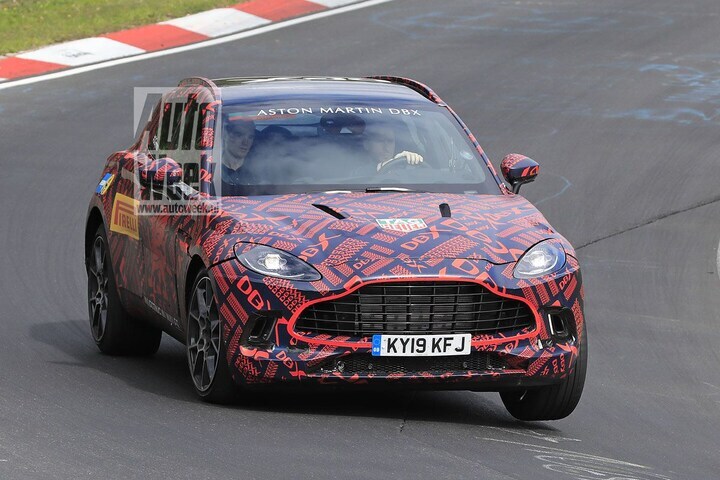 Aston Martin DBX Spyshots