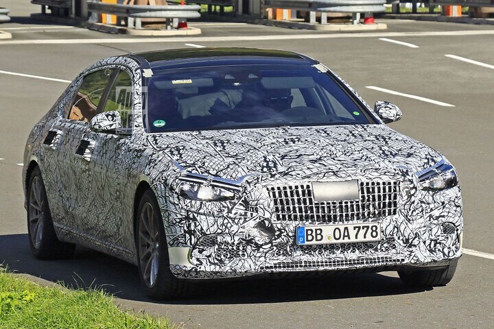 Spyshots Mercedes-Maybach S-klasse