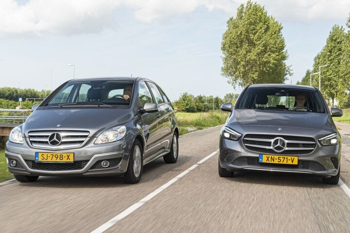Mercedes-Benz B-klasse Oud en Nieuw