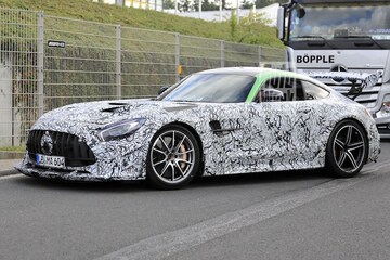 Mercedes-AMG GT Black Series Spyshots