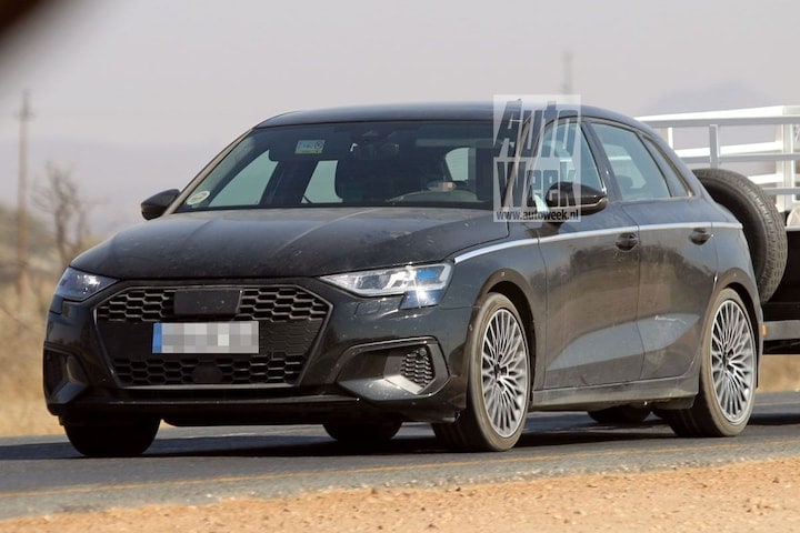 Audi A3 spyshots