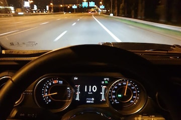 snelheidsmeter snelheid 110 rijden snelweg