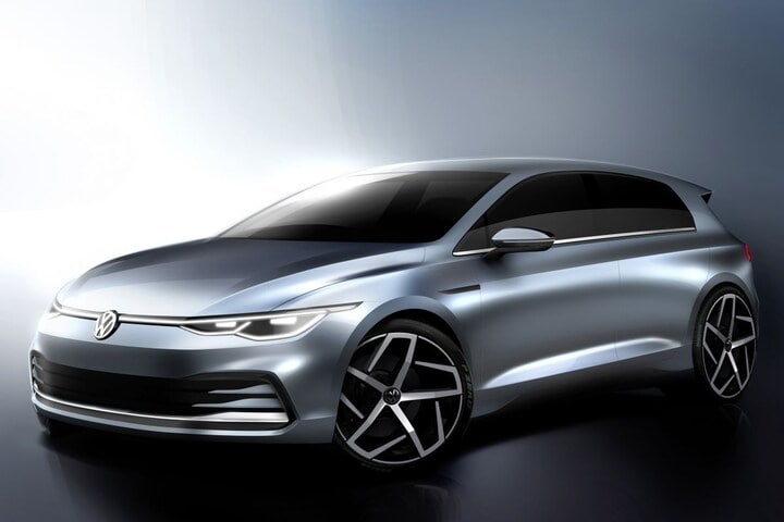Volkswagen Golf teasers