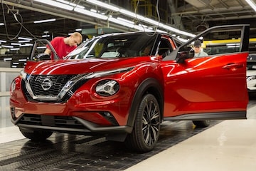 Nissan Juke productie UK Sunderland fabriek