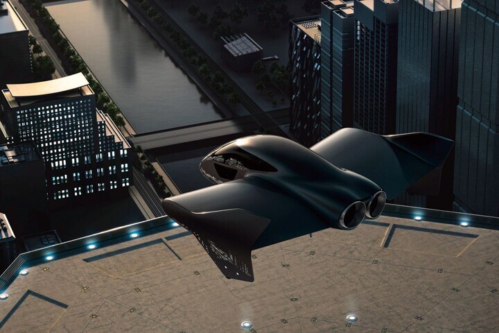 Boeing en Porsche vliegende auto