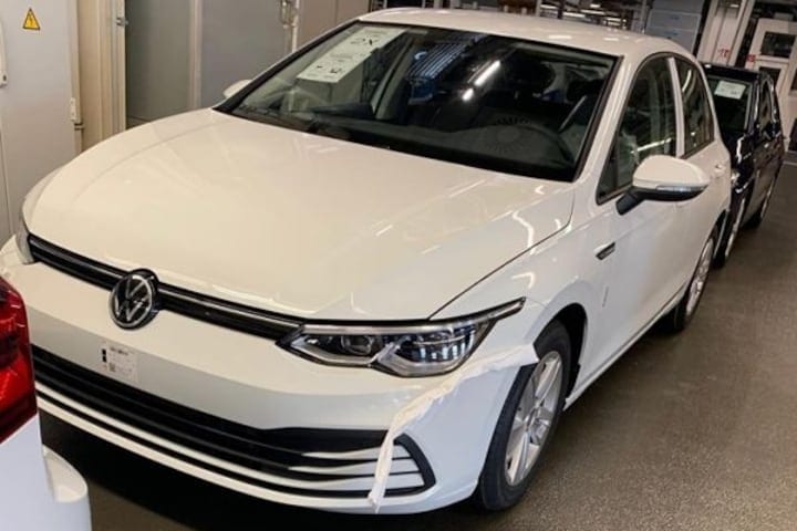 Volkswagen Golf 8 gelekt