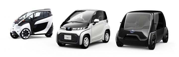 Toyota ultra-compact BEV mobiliteitsoplossing
