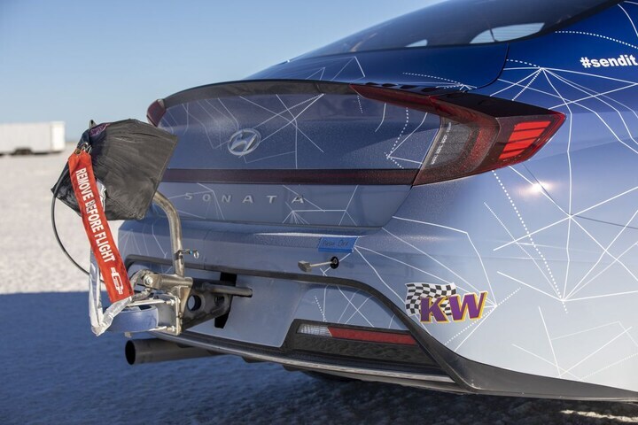 Hyundai Nexo en Sonata Hybrid Bonneville