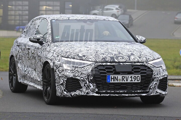 Audi RS3 spyshots