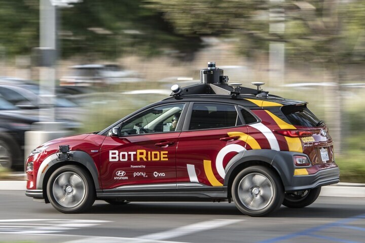 Hyundai Kona Botride rideshare