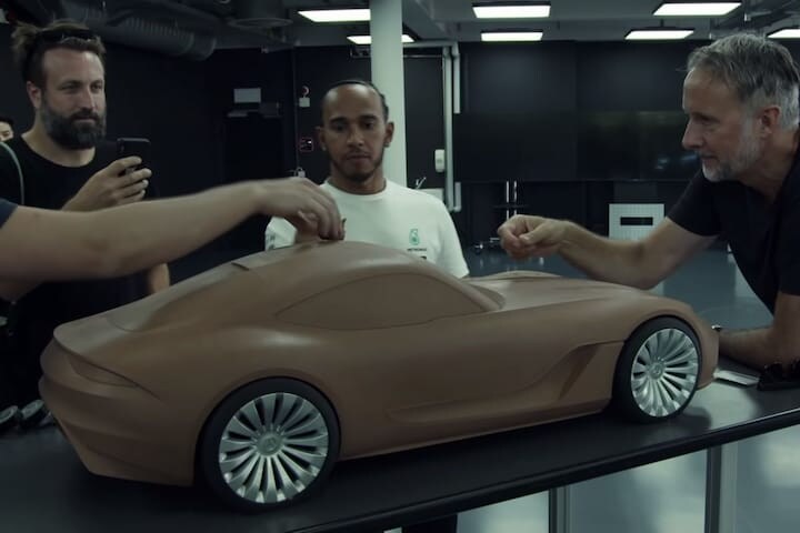 Mercedes-Benz kleimodel AMG GT