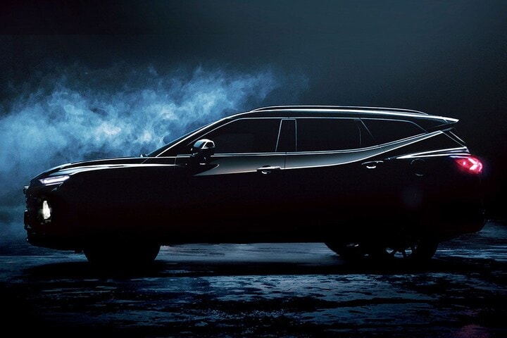 Chevrolet Blazer teaser zevenpersoons