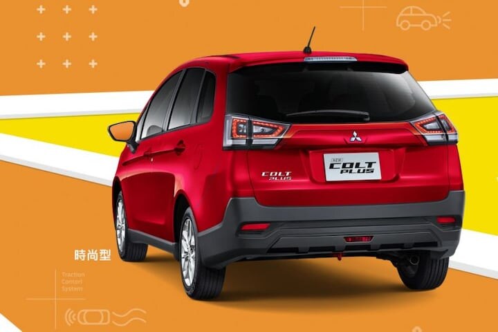 Mitsubishi Colt Plus facelift