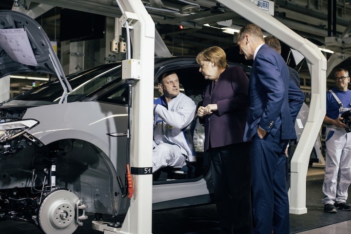 Volkswagen ID.3 productie Angela Merkel