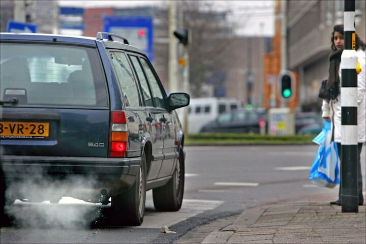 Diesel binnenstad Amsterdam CO2 regels stoplicht z