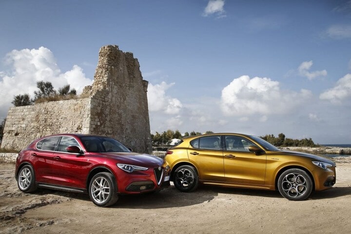Alfa Romeo Stelvio en Giulia 2020