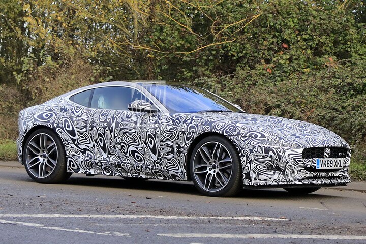 Jaguar F-Type spyshots 2020
