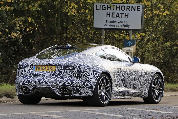 Jaguar F-Type spyshots 2020