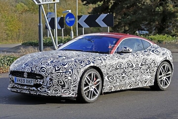 Jaguar F-Type spyshots 2020
