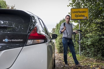 Opladen laden elektrische auto Duitsland Leaf
