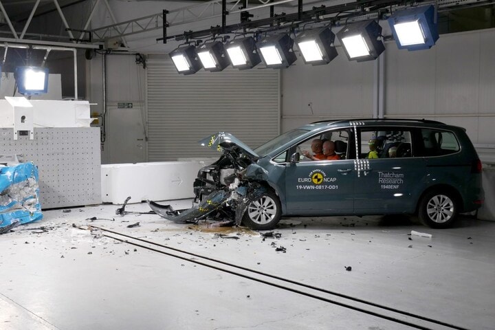 EuroNcap Volkswagen Sharan Seat Alhambra