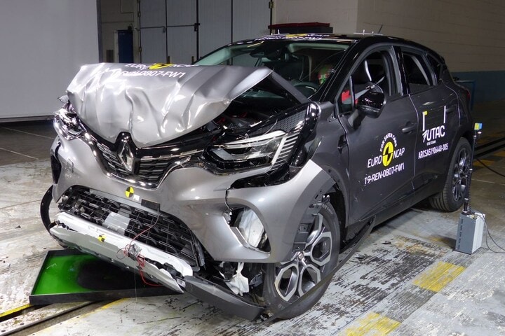 EuroNcap Renault Captur