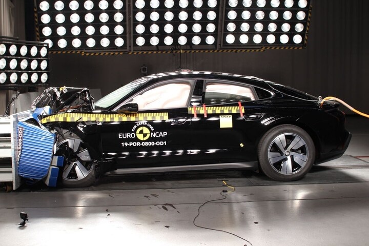 EuroNcap Porsche Taycan