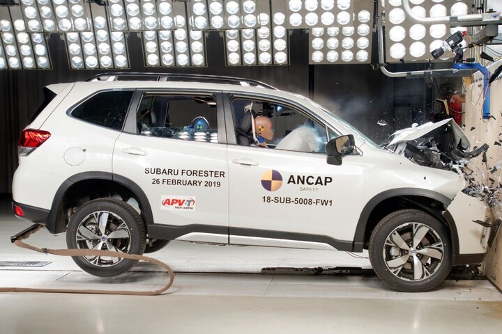 EuroNcap Subaru Forester