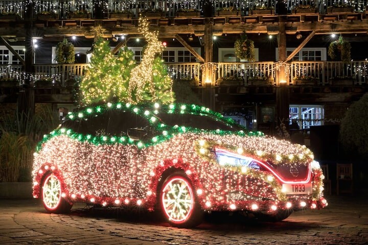 Nissan Leaf kerstboom