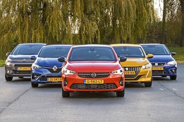 Corsa Clio 208 C3 Ibiza B-segment multi lease