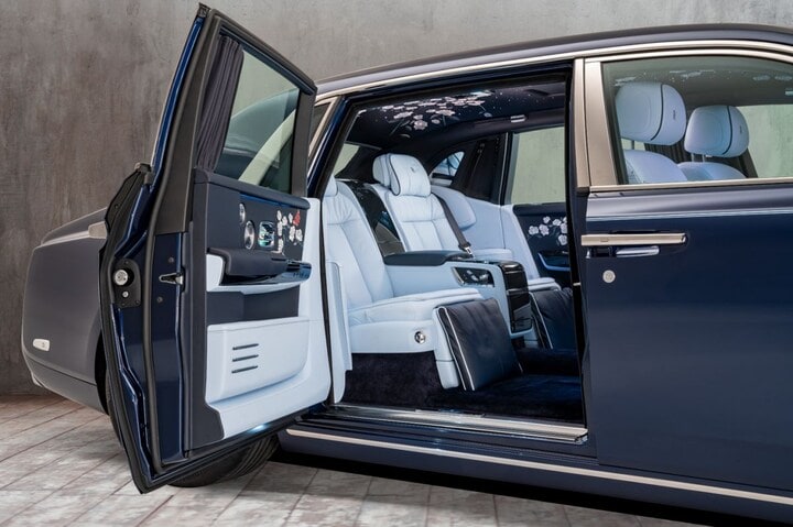 Rolls-Royce Phantom bloemetjes