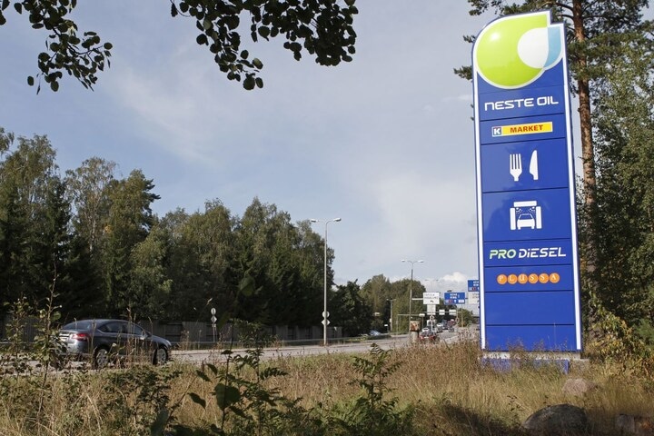 Frans tankstation diesel