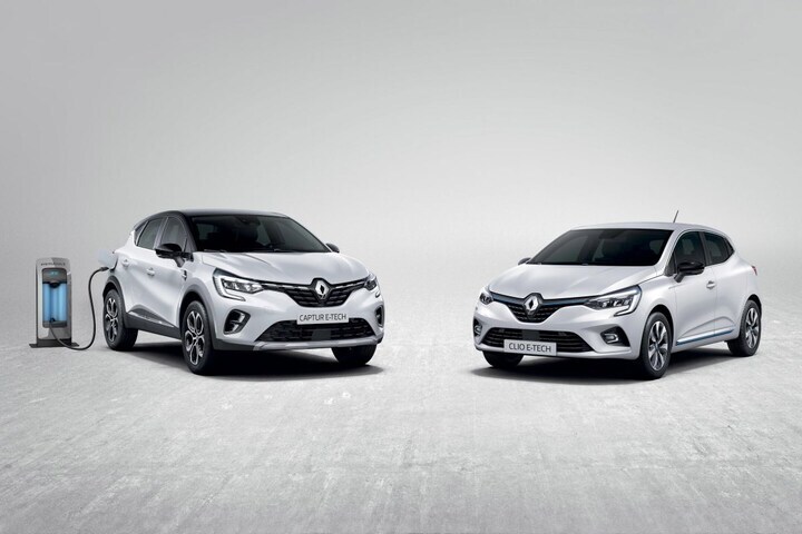 Renault Clio Captur E-Tech plug-in hybride PHEV
