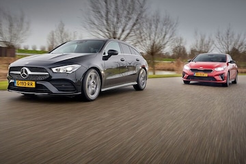 Mercedes-Benz CLA Shooting Brake vs. Kia Proceed
