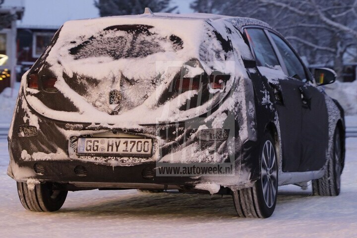 Spyshots Hyundai i30 facelift