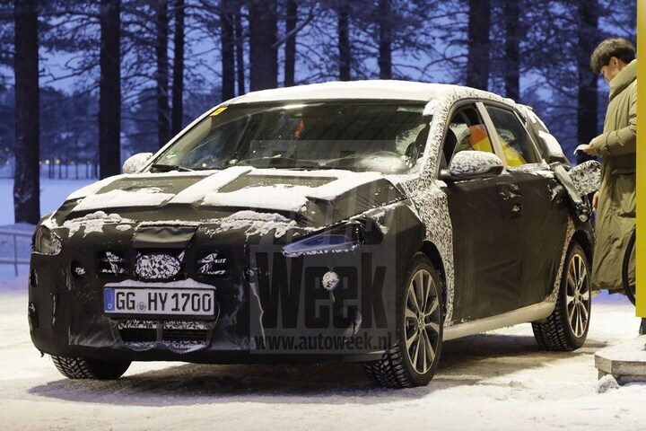 Spyshots Hyundai i30 facelift