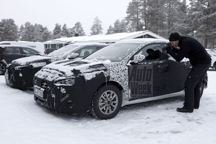 Spyshots Hyundai i30 facelift
