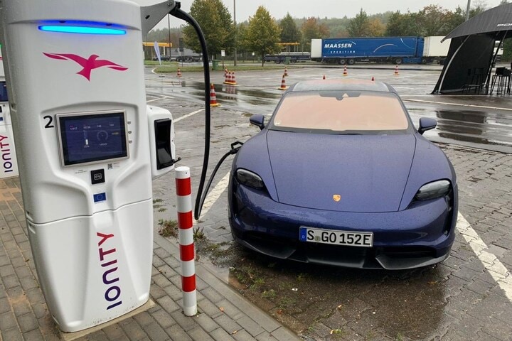 Ionity Porsche Taycan