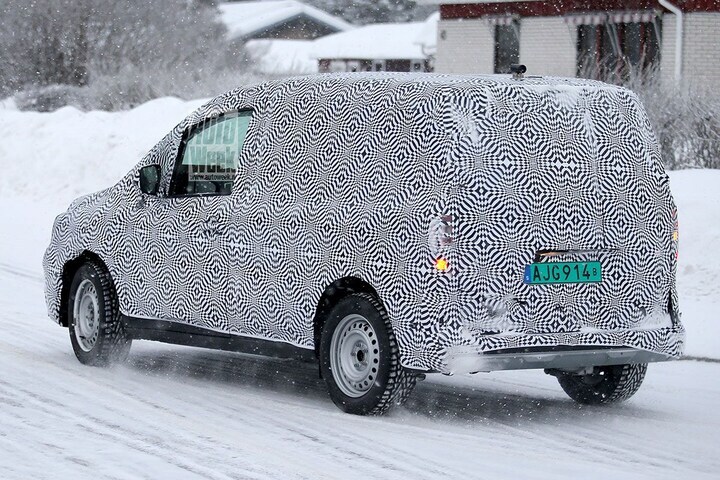 Renault Kangoo spyshots
