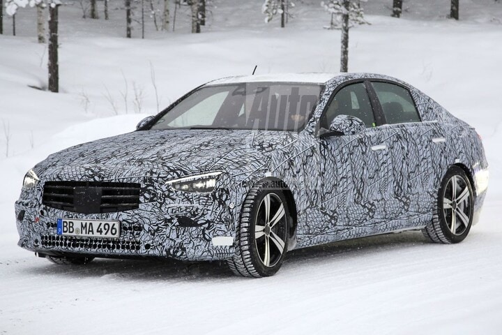 Mercedes C-Klasse spionage