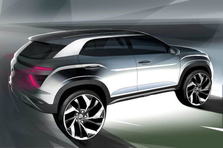 Hyundai Creta schets