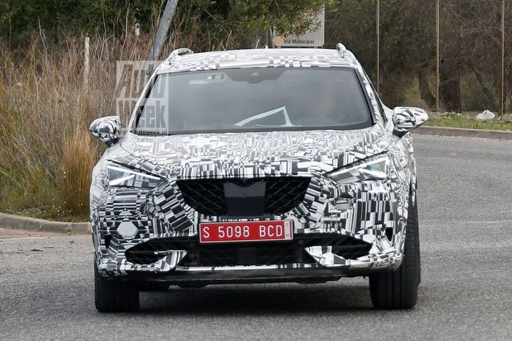 Cupra Formentor Spyshots