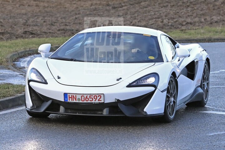 McLaren Sports Series mule
