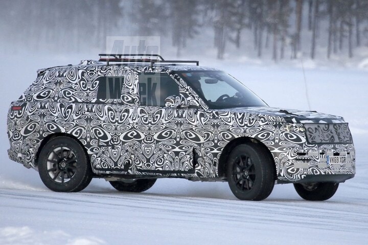 Range Rover Sport spionage