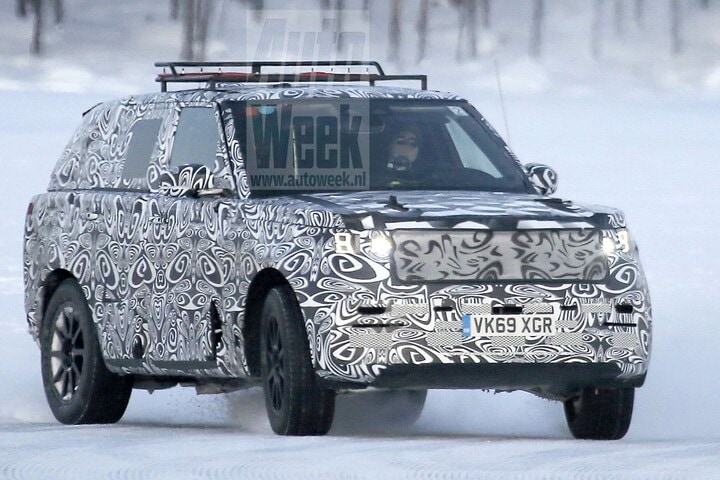 Range Rover Sport spionage