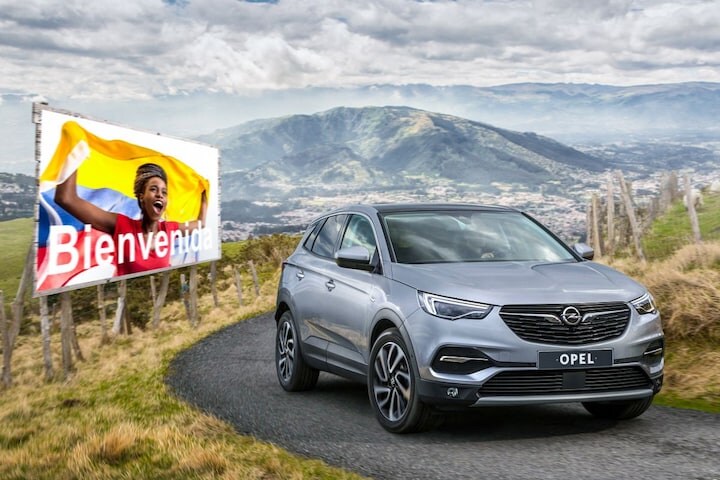 Opel Grandland X Zuid-Amerika