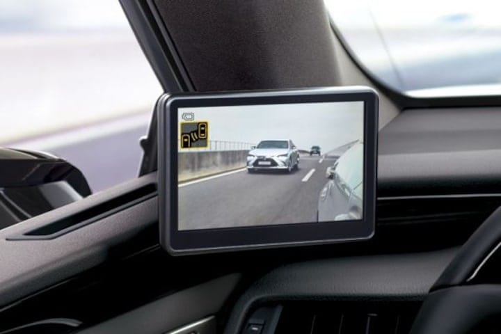 Lexus ES 300h digitale zijspiegels