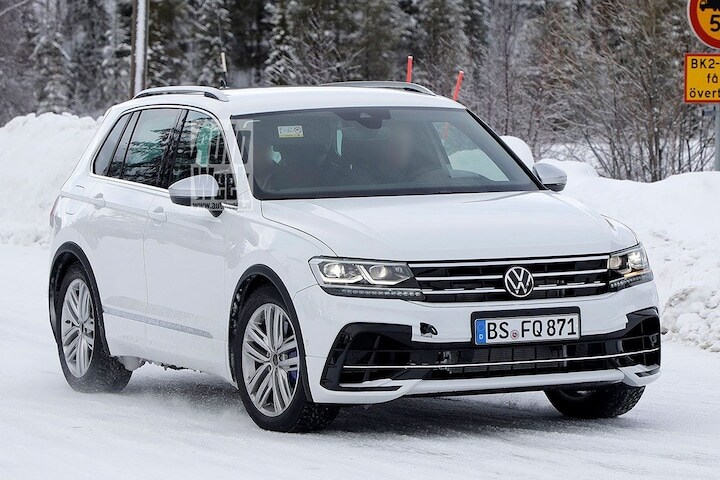 Spyshots Volkswagen Tiguan R