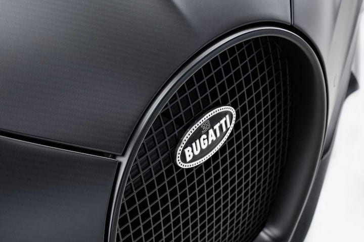 Bugatti Chiron Sport Edition Noire Sportive